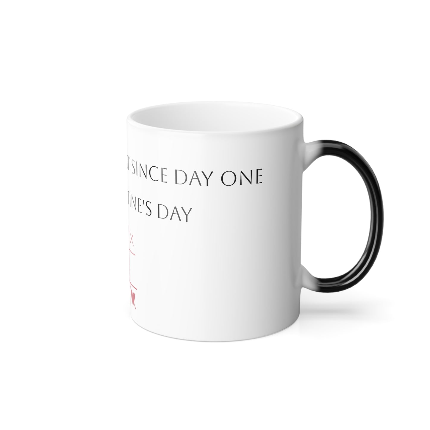 Color Morphing Mug, 11oz "You Took My Heart Since Day One"