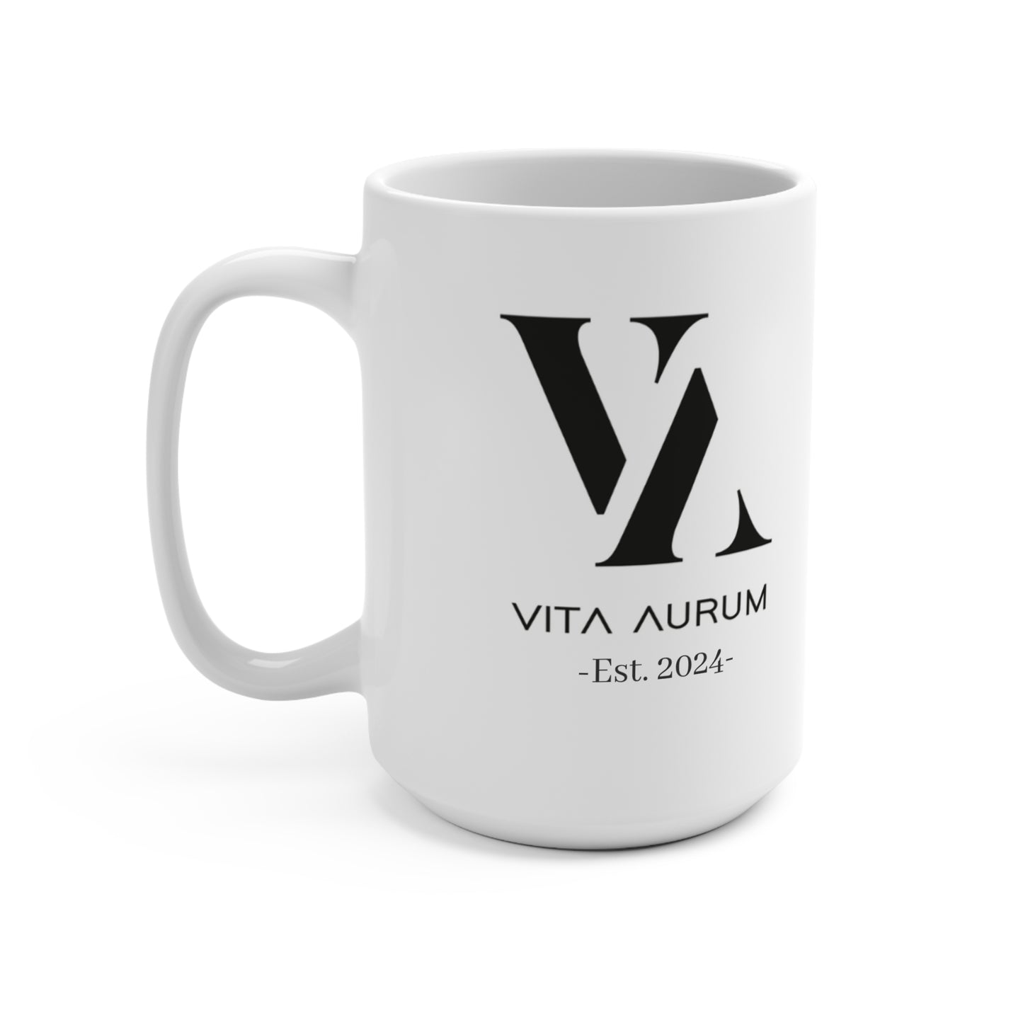 Mug 15oz Vita Aurum -Est. 2024-