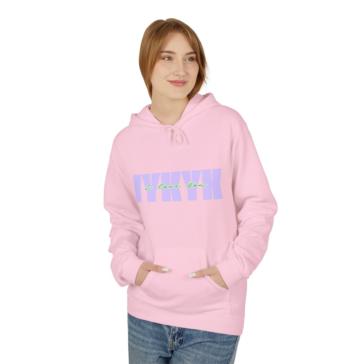 Midweight Softstyle Fleece Hoodie- IYKYK I Love You