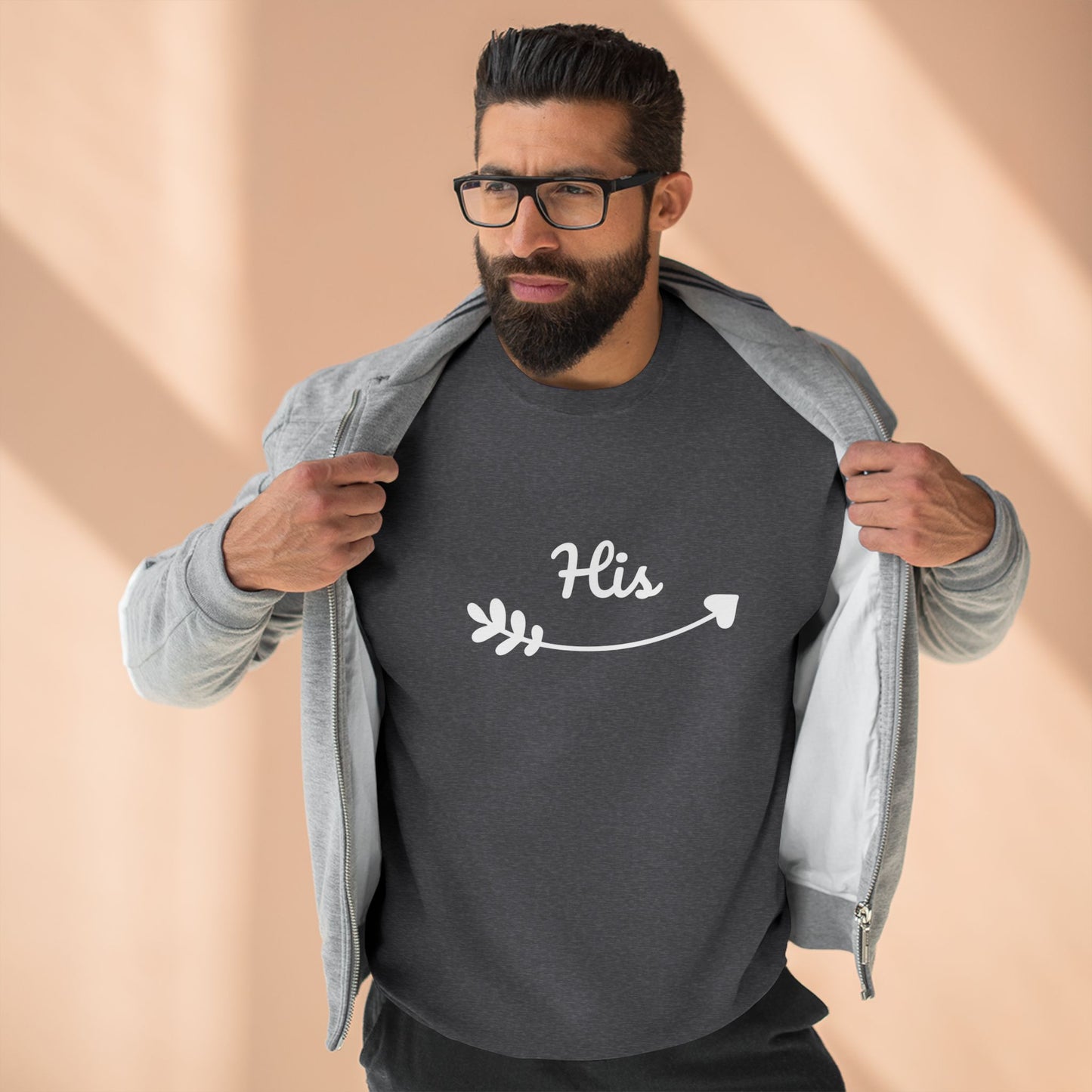 Premium Crew Neck Sweatshirt "His"