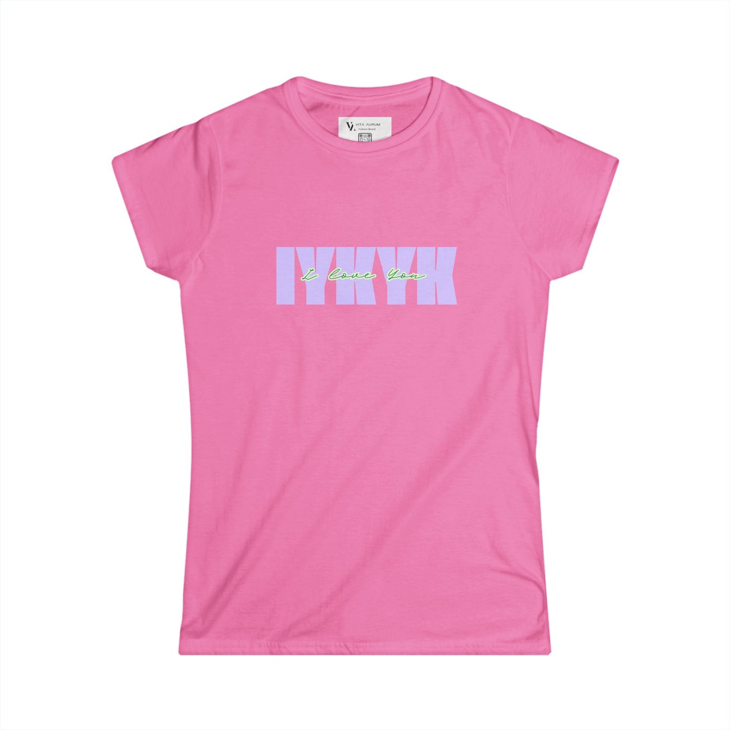 Women's Softstyle Tee " IYKYK I Love You"
