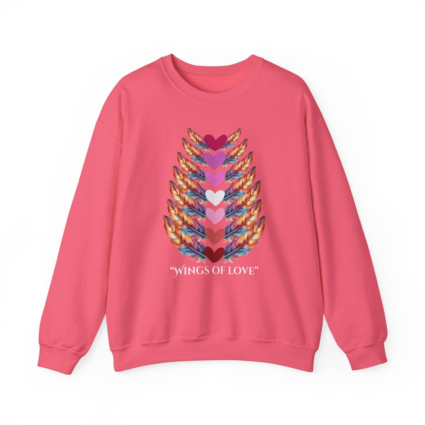 Unisex Heavy Blend™ Crewneck Sweatshirt "Wings of Love"