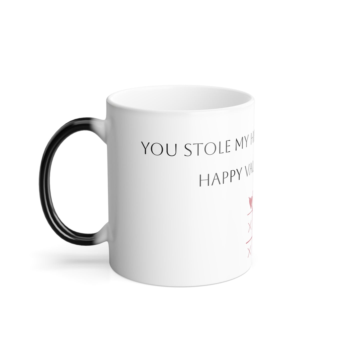 Color Morphing Mug, 11oz "You Took My Heart Since Day One"
