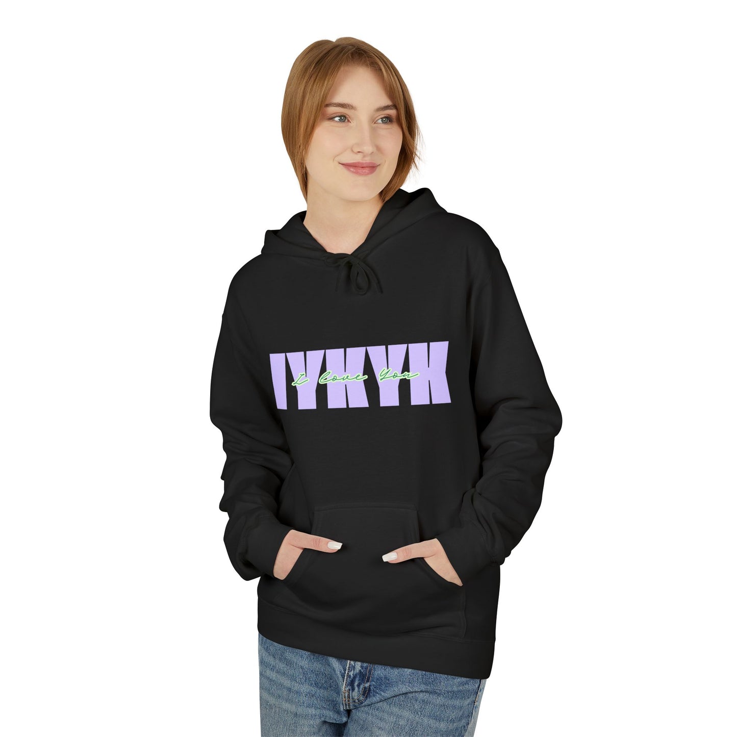 Midweight Softstyle Fleece Hoodie- IYKYK I Love You
