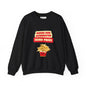 Unisex Heavy Blend™ Crewneck Sweatshirt "Roses Are Overrated Send Fries"