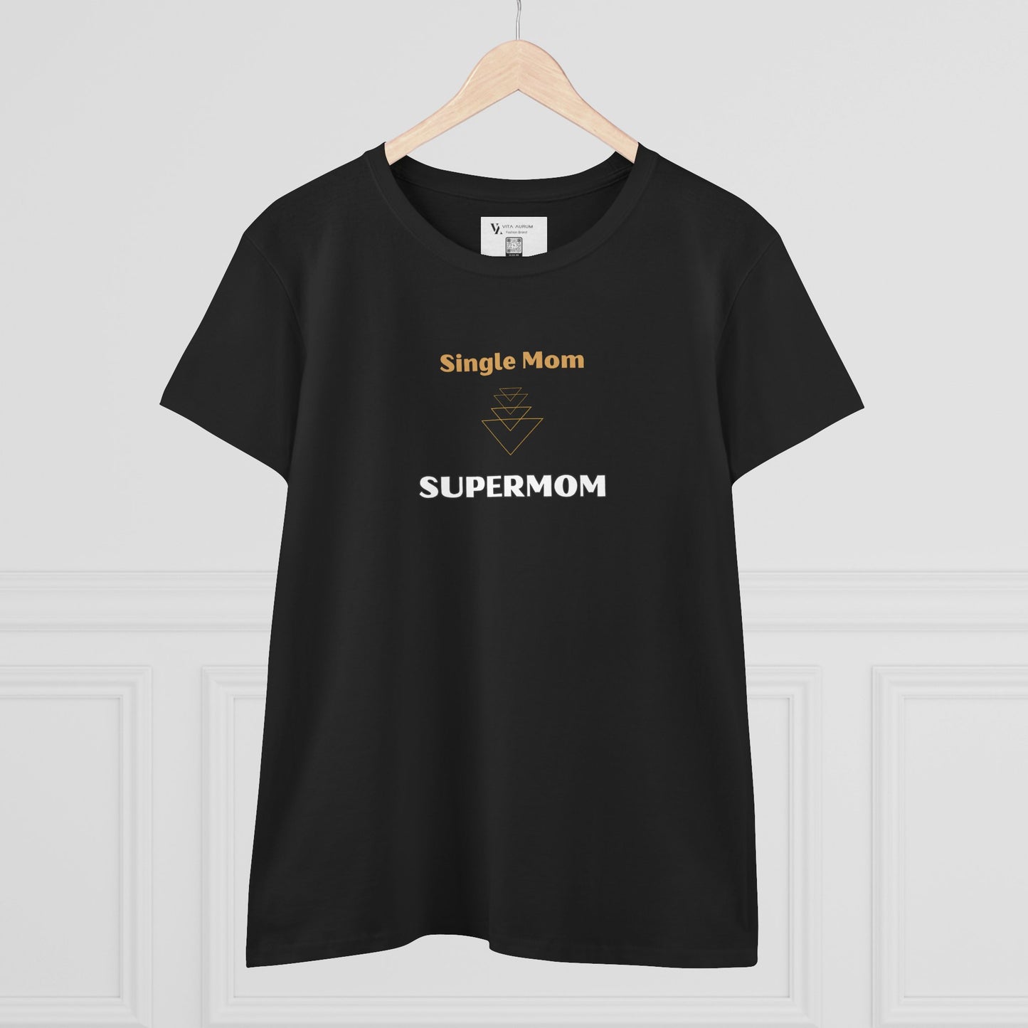 Women's Cotton Tee Single Mom Supermom