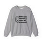 Unisex Heavy Blend™ Crewneck Sweatshirt Brave Humble Loyal Strong Lion