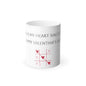 Color Morphing Mug, 11oz "You Took My Heart Since Day One"