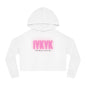Women’s Cropped Hooded Sweatshirt "IYKYK How Much I Love You"