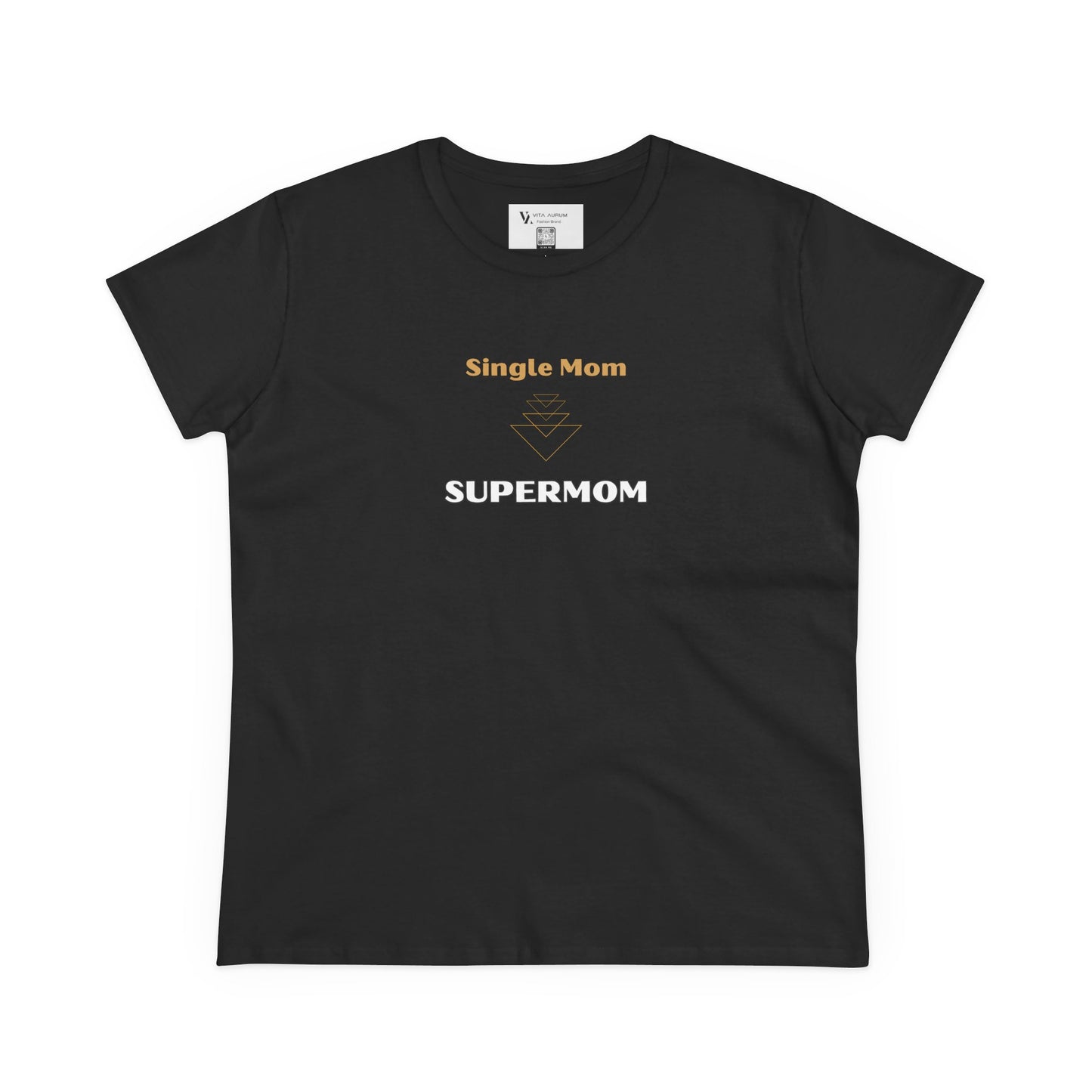 Women's Cotton Tee Single Mom Supermom