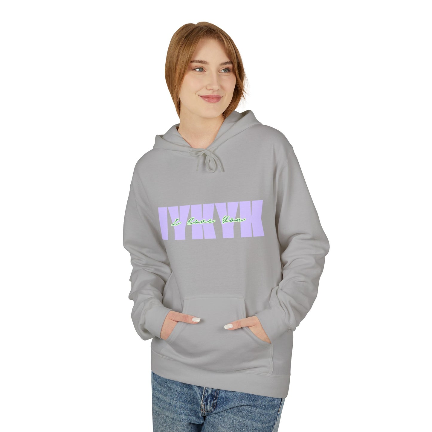 Midweight Softstyle Fleece Hoodie- IYKYK I Love You
