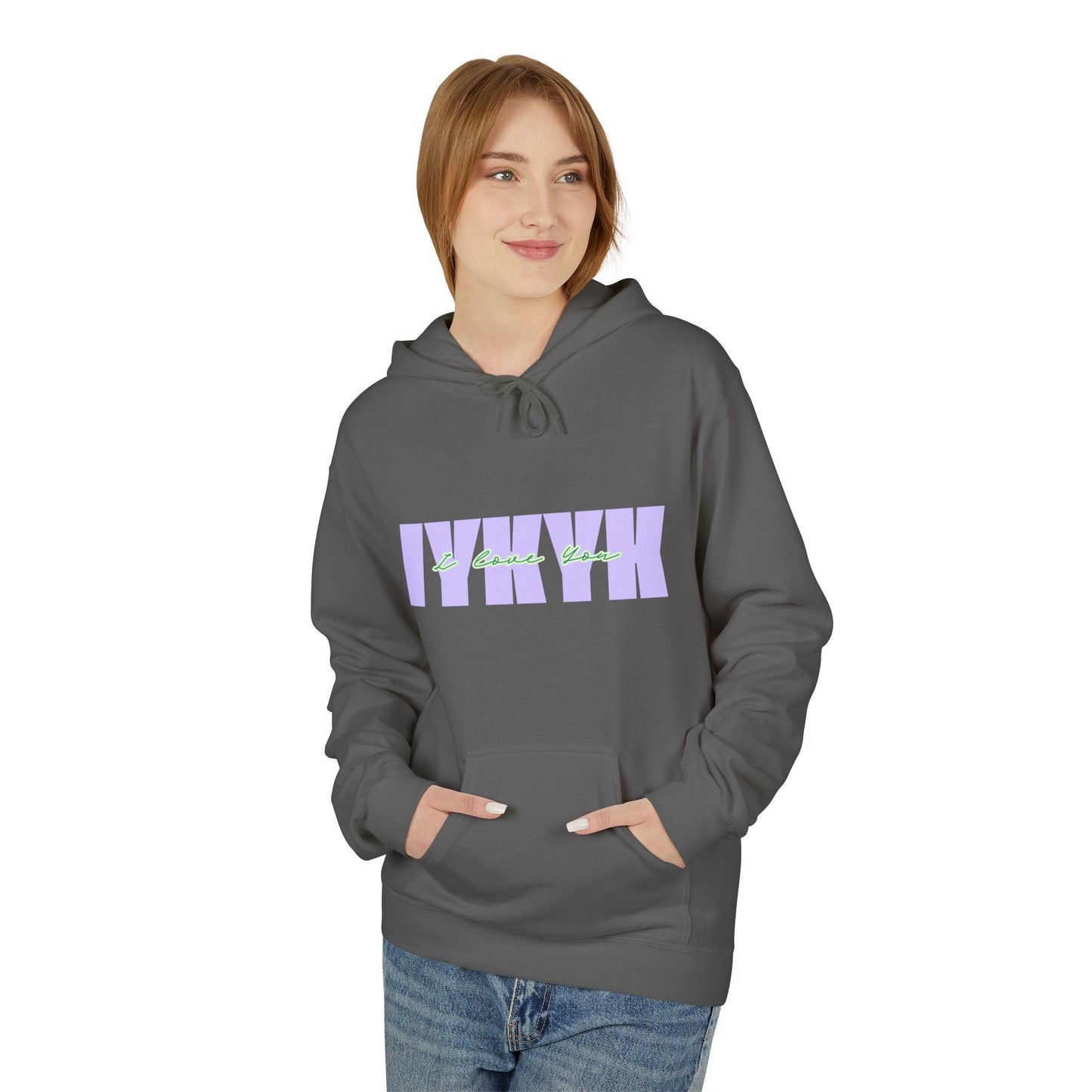 Midweight Softstyle Fleece Hoodie- IYKYK I Love You