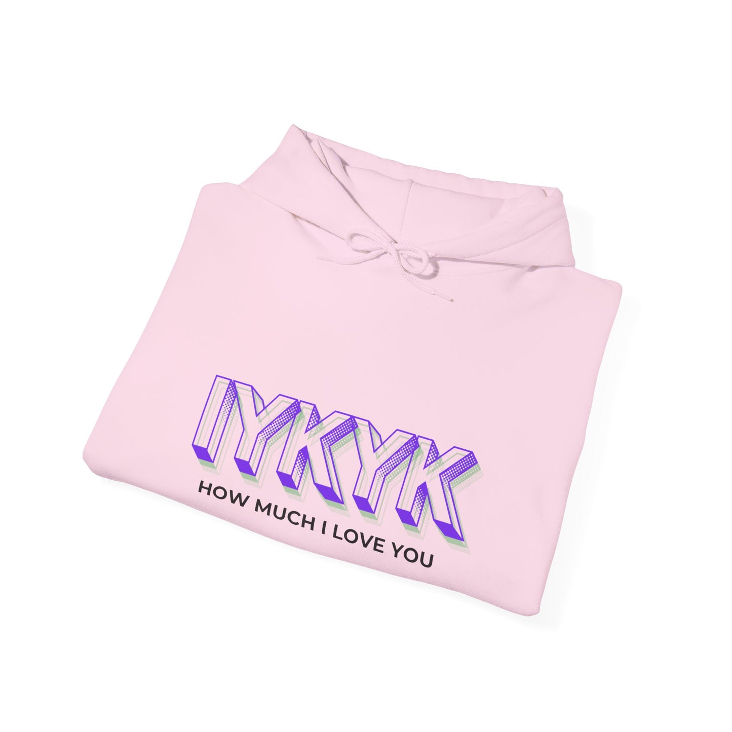 Unisex Heavy Blend™ Hooded Sweatshirt "IYKYK How Much I Love You"