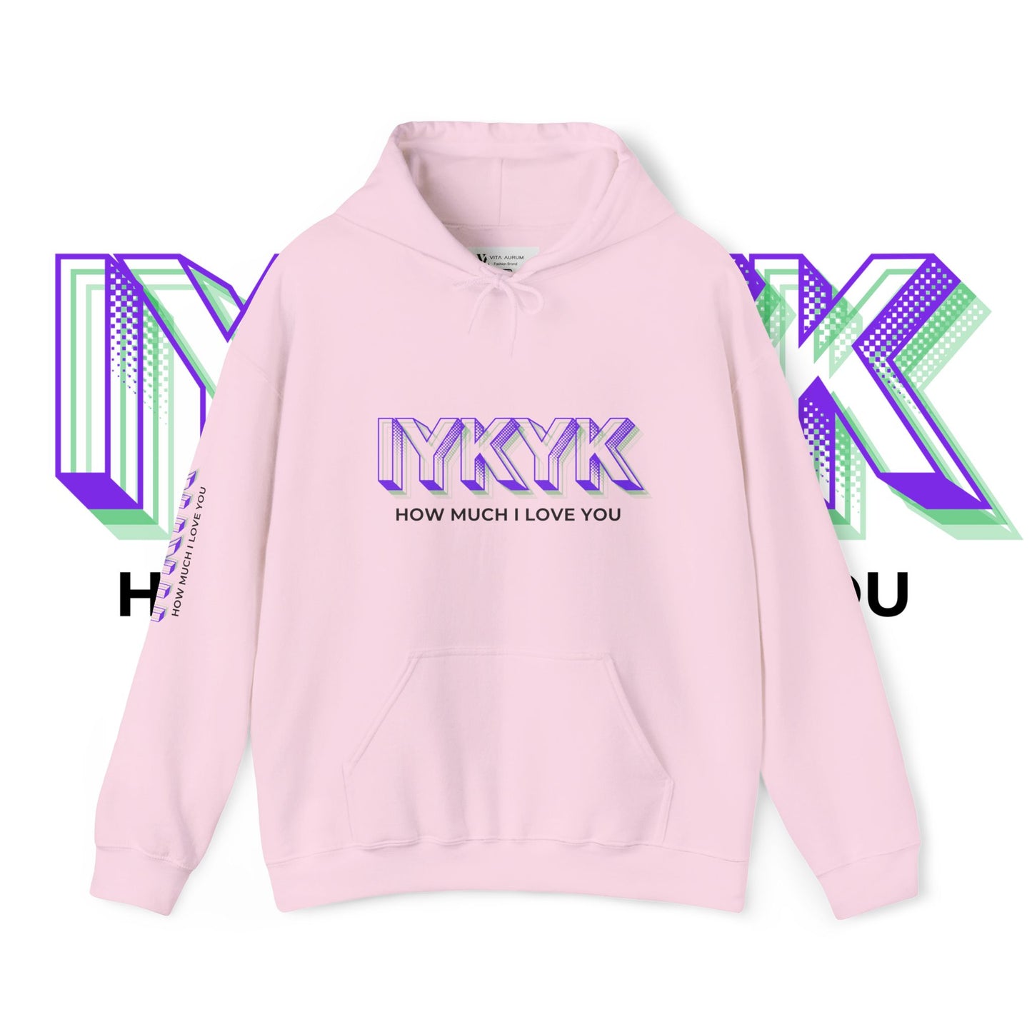 Unisex Heavy Blend™ Hooded Sweatshirt "IYKYK How Much I Love You"
